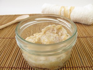 Wulpse scrub met vanille en honing